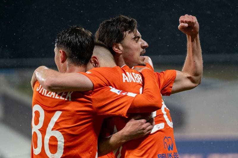 Football. Betlic I Liga. Wisla Krakow - Bruk-Bet Termalica Nieciecza. 25.04.2025