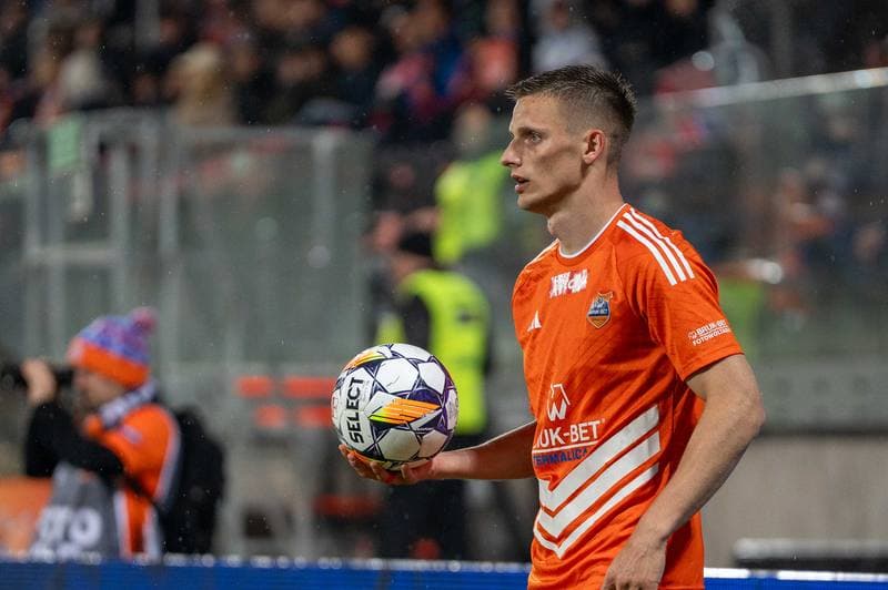 Football. Betlic I Liga. Wisla Krakow - Bruk-Bet Termalica Nieciecza. 25.04.2025
