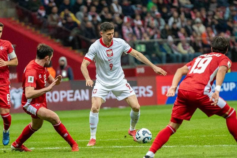 Football. World Cup Qualifiers. Poland - Lithuania. 21.03.2025