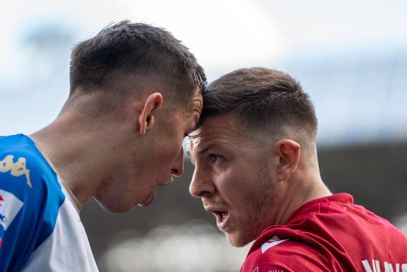 Football. Betlic I Liga. Wisla Krakow - Pogon Siedlce. 19.04.2025