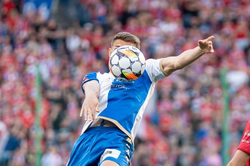 Football. Betlic I Liga. Wisla Krakow - Pogon Siedlce. 19.04.2025