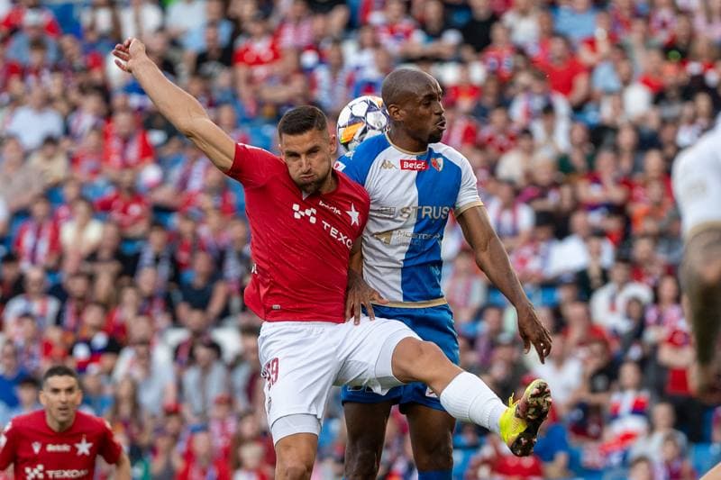 Football. Betlic I Liga. Wisla Krakow - Pogon Siedlce. 19.04.2025