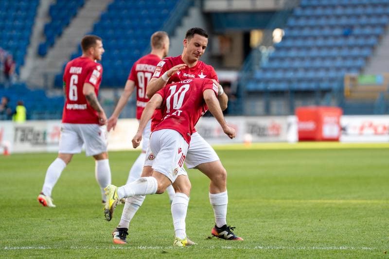Football. Betlic I Liga. Wisla Krakow - Pogon Siedlce. 19.04.2025