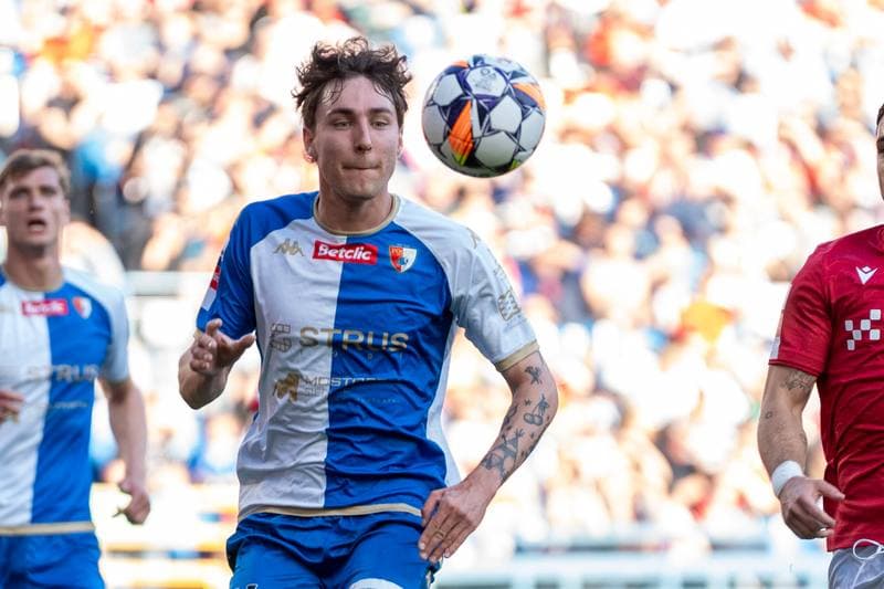 Football. Betlic I Liga. Wisla Krakow - Pogon Siedlce. 19.04.2025