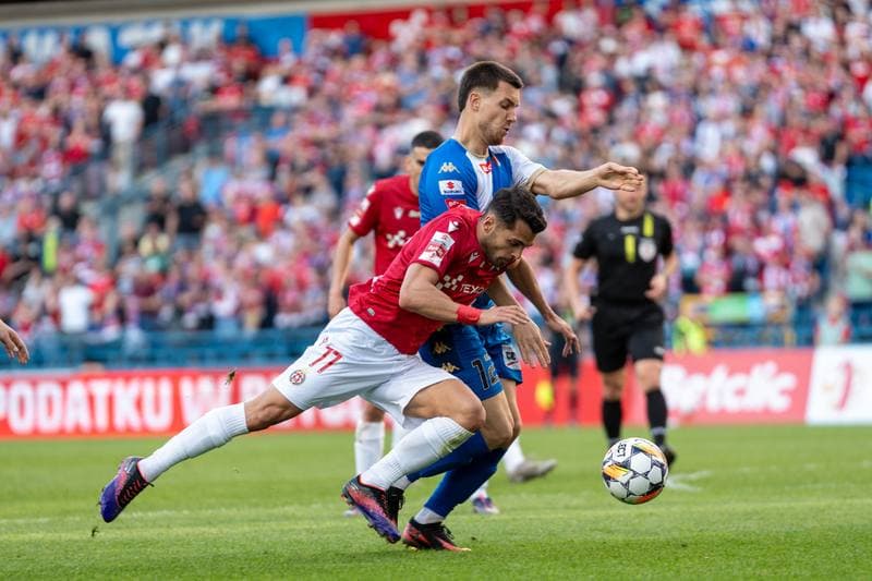 Football. Betlic I Liga. Wisla Krakow - Pogon Siedlce. 19.04.2025