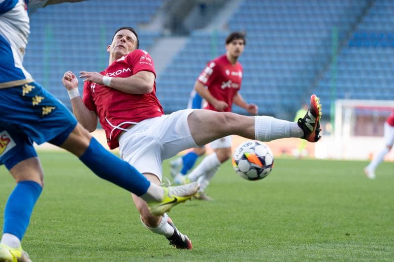 Football. Betlic I Liga. Wisla Krakow - Pogon Siedlce. 19.04.2025