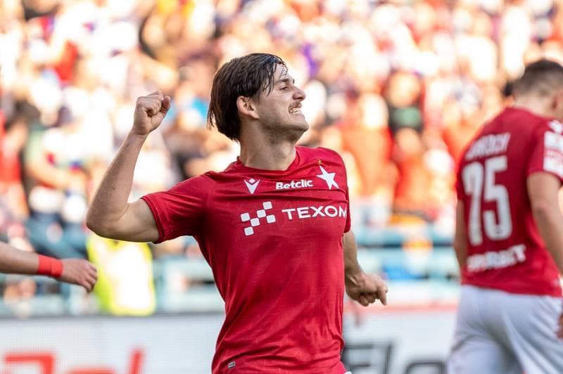Football. Betlic I Liga. Wisla Krakow - Pogon Siedlce. 19.04.2025