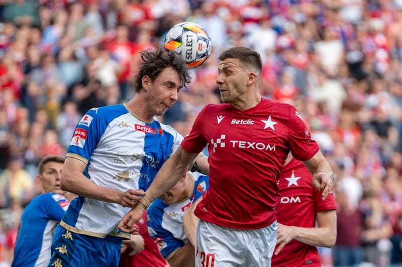 Football. Betlic I Liga. Wisla Krakow - Pogon Siedlce. 19.04.2025