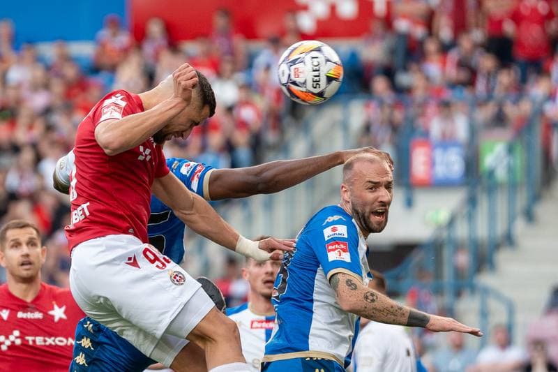 Football. Betlic I Liga. Wisla Krakow - Pogon Siedlce. 19.04.2025