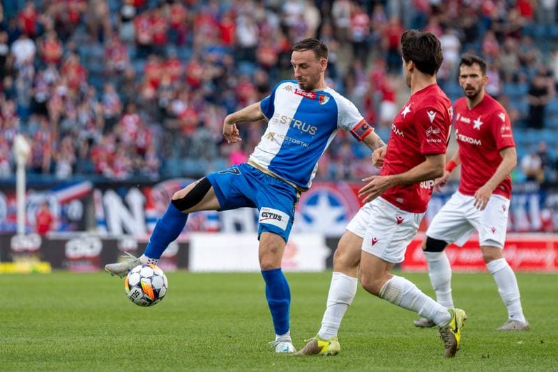 Football. Betlic I Liga. Wisla Krakow - Pogon Siedlce. 19.04.2025