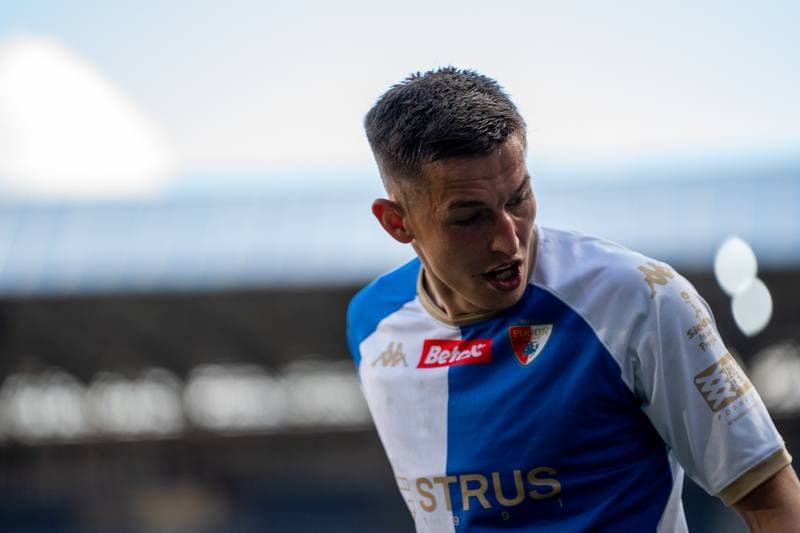 Football. Betlic I Liga. Wisla Krakow - Pogon Siedlce. 19.04.2025