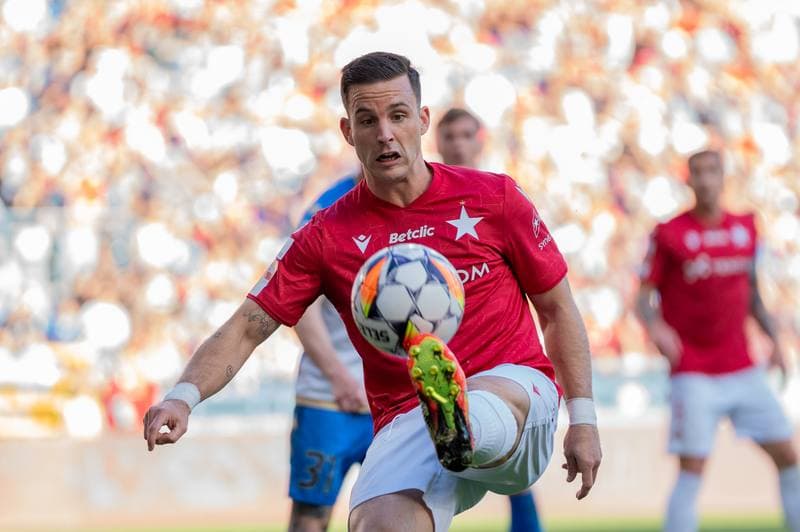Football. Betlic I Liga. Wisla Krakow - Pogon Siedlce. 19.04.2025