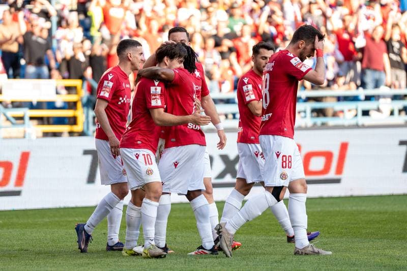 Football. Betlic I Liga. Wisla Krakow - Pogon Siedlce. 19.04.2025