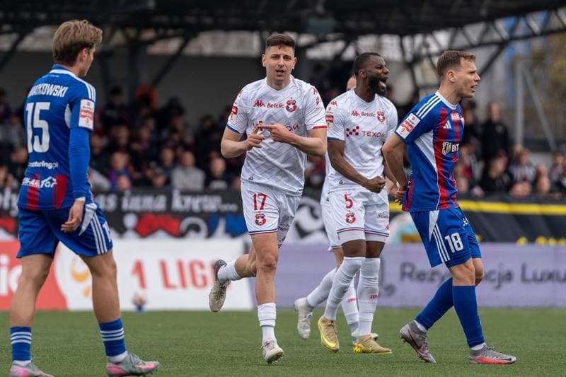 Football. Betclic I Liga. Polonia Bytom - Wisla Krakow. 12.04.2026
