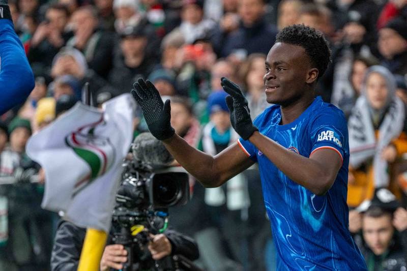 Football. Europa Conference League. Legia Warsaw - Chelsea. 10.04.2025