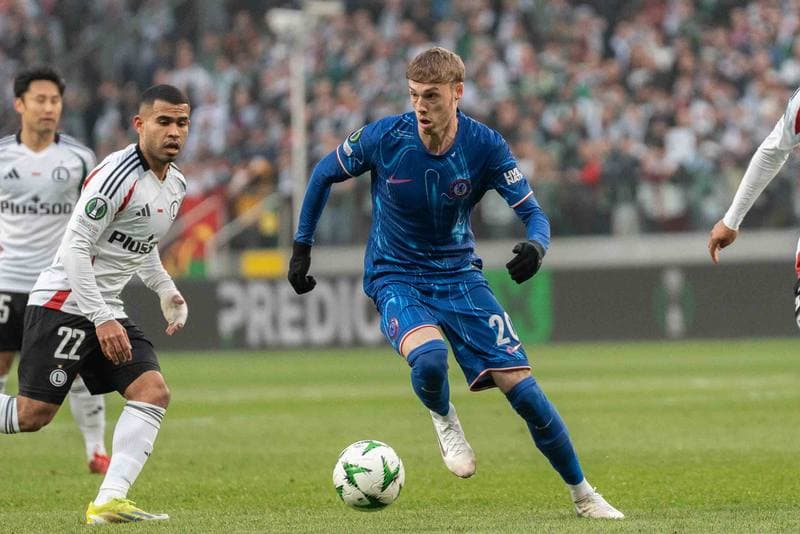 Football. Europa Conference League. Legia Warsaw - Chelsea. 10.04.2025