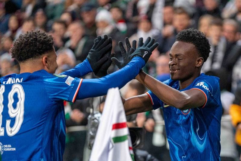 Football. Europa Conference League. Legia Warsaw - Chelsea. 10.04.2025