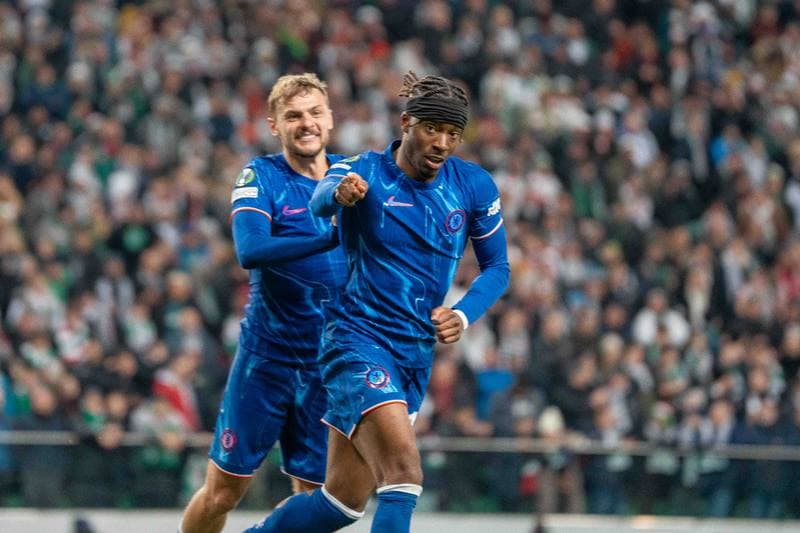 Football. Europa Conference League. Legia Warsaw - Chelsea. 10.04.2025