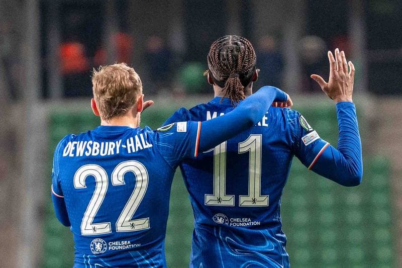 Football. Europa Conference League. Legia Warsaw - Chelsea. 10.04.2025