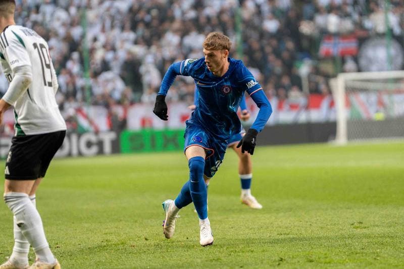 Football. Europa Conference League. Legia Warsaw - Chelsea. 10.04.2025