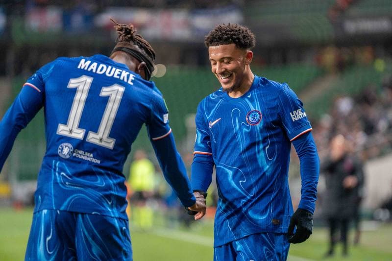 Football. Europa Conference League. Legia Warsaw - Chelsea. 10.04.2025