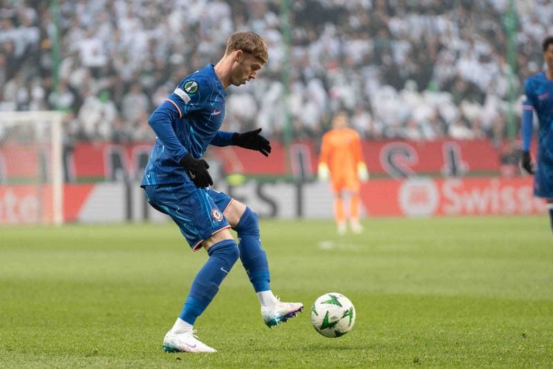 Football. Europa Conference League. Legia Warsaw - Chelsea. 10.04.2025