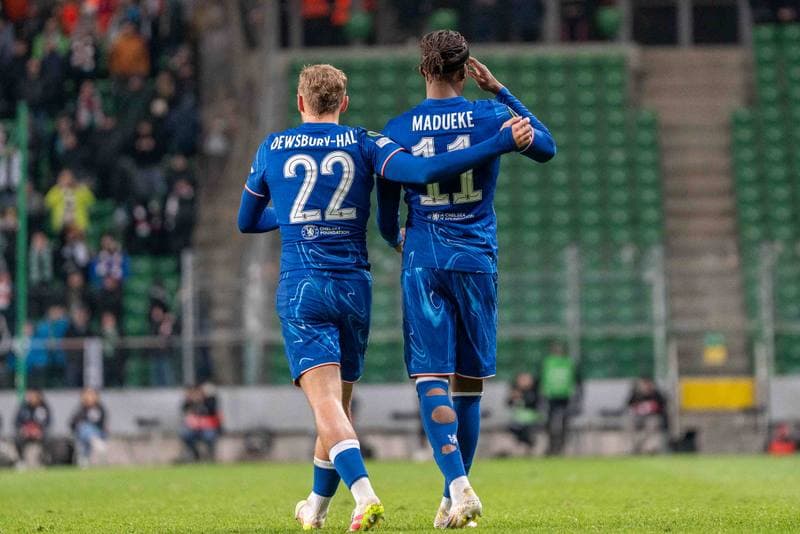 Football. Europa Conference League. Legia Warsaw - Chelsea. 10.04.2025
