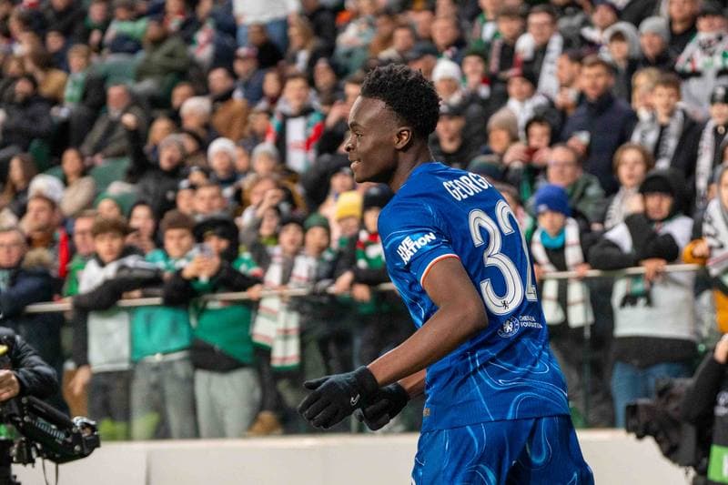 Football. Europa Conference League. Legia Warsaw - Chelsea. 10.04.2025