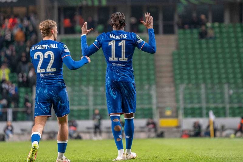 Football. Europa Conference League. Legia Warsaw - Chelsea. 10.04.2025