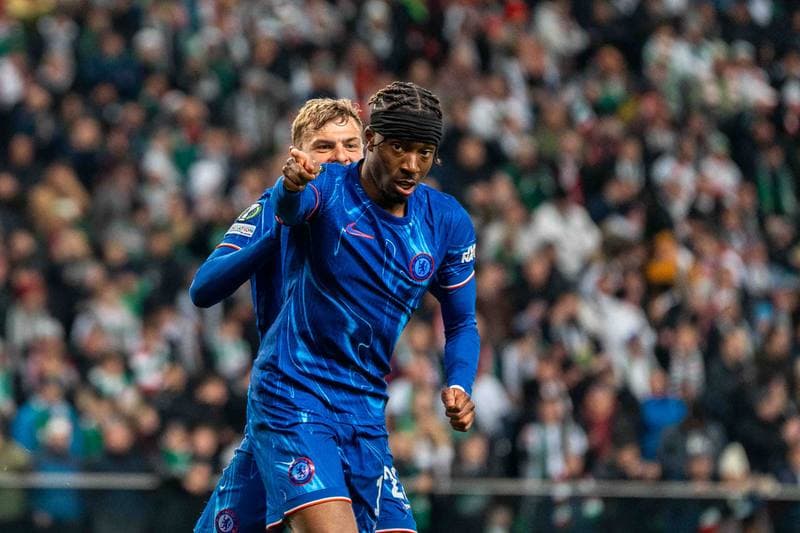 Football. Europa Conference League. Legia Warsaw - Chelsea. 10.04.2025