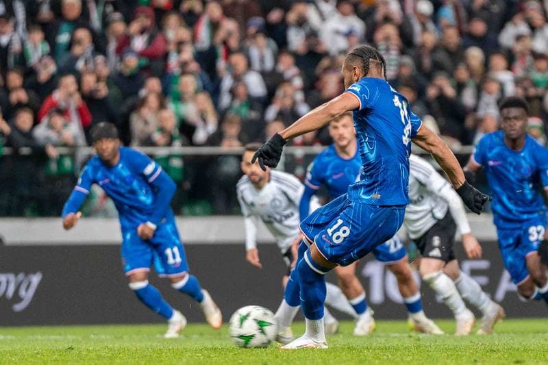 Football. Europa Conference League. Legia Warsaw - Chelsea. 10.04.2025