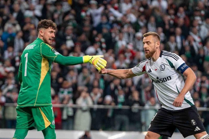 Football. Europa Conference League. Legia Warsaw - Chelsea. 10.04.2025