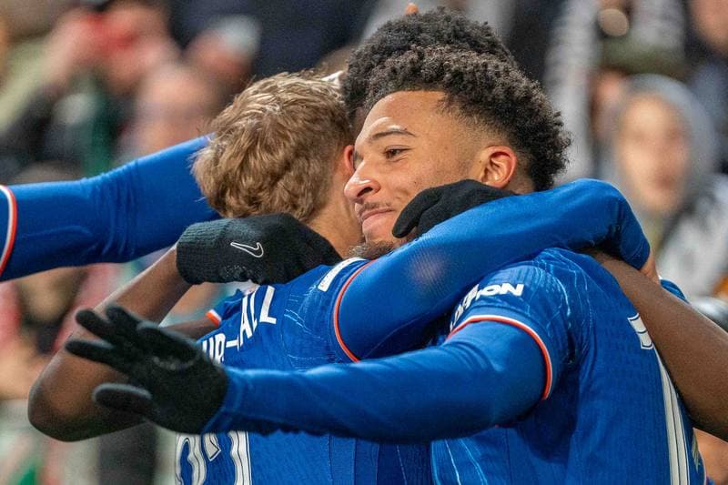 Football. Europa Conference League. Legia Warsaw - Chelsea. 10.04.2025