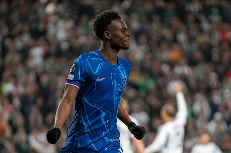 Football. Europa Conference League. Legia Warsaw - Chelsea. 10.04.2025