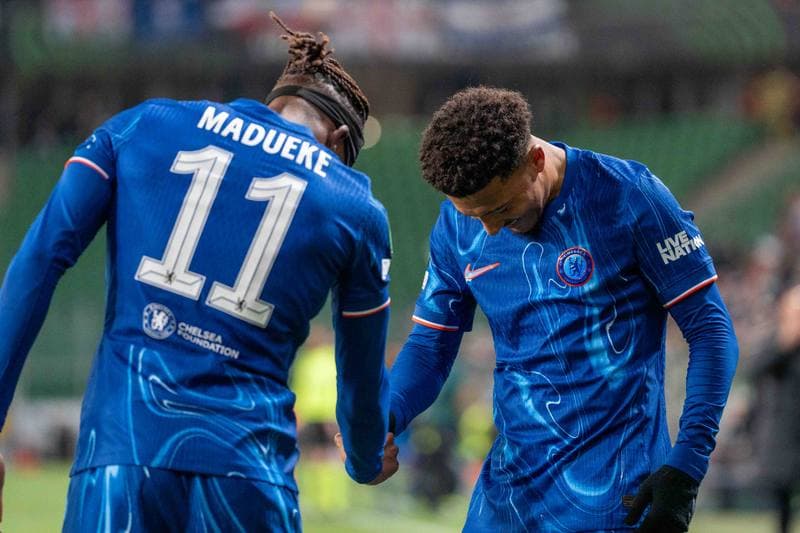 Football. Europa Conference League. Legia Warsaw - Chelsea. 10.04.2025