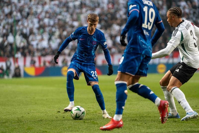 Football. Europa Conference League. Legia Warsaw - Chelsea. 10.04.2025