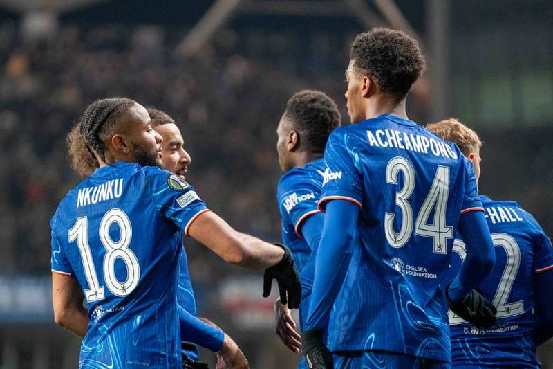 Football. Europa Conference League. Legia Warsaw - Chelsea. 10.04.2025