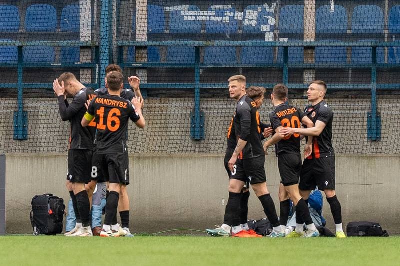Football. Betlic 1 Liga. Wisla Krakow - Chrobry Glogow. 09.04.2025