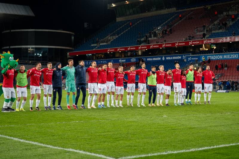 Football. Betlic 1 Liga. Wisla Krakow - Chrobry Glogow. 09.04.2025