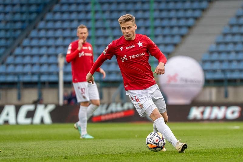 Football. Betlic 1 Liga. Wisla Krakow - Chrobry Glogow. 09.04.2025