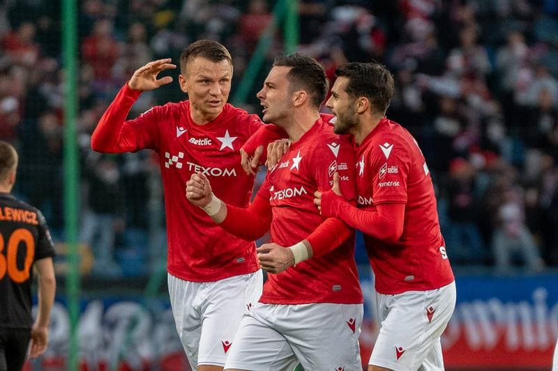 Football. Betlic 1 Liga. Wisla Krakow - Chrobry Glogow. 09.04.2025