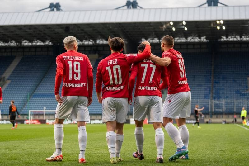 Football. Betlic 1 Liga. Wisla Krakow - Chrobry Glogow. 09.04.2025