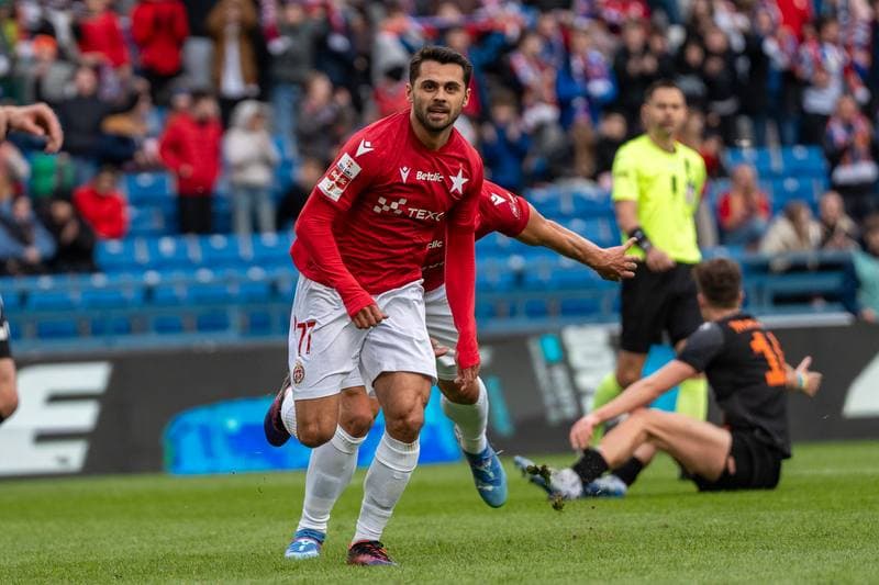 Football. Betlic 1 Liga. Wisla Krakow - Chrobry Glogow. 09.04.2025