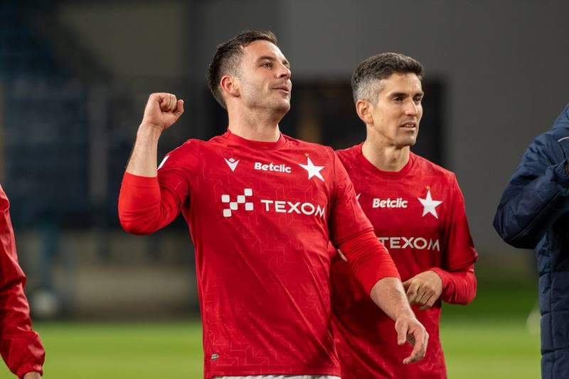 Football. Betlic 1 Liga. Wisla Krakow - Chrobry Glogow. 09.04.2025