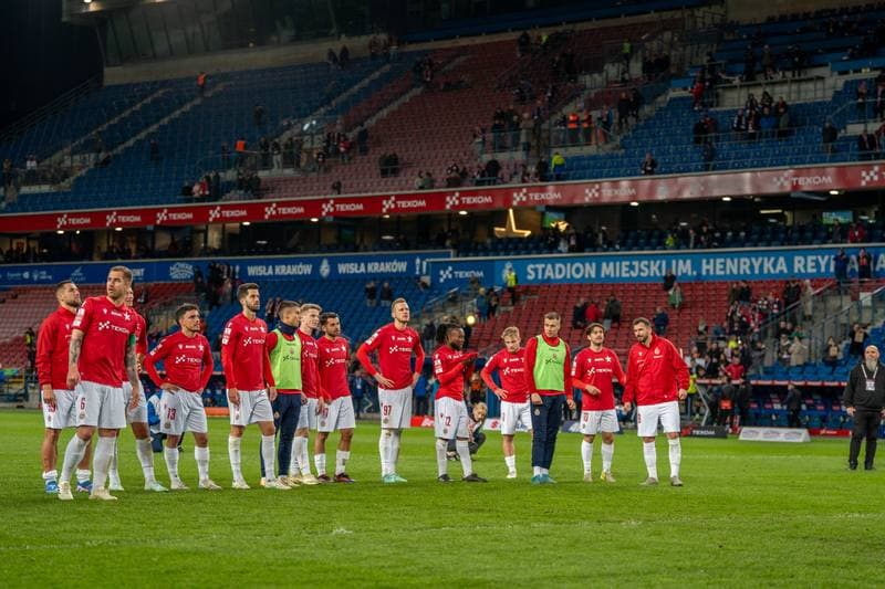 Football. Betlic 1 Liga. Wisla Krakow - Chrobry Glogow. 09.04.2025