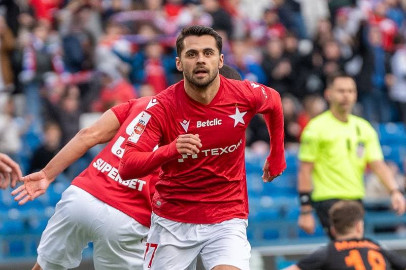 Football. Betlic 1 Liga. Wisla Krakow - Chrobry Glogow. 09.04.2025