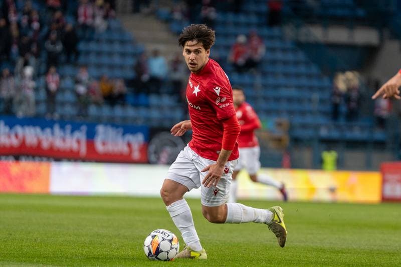 Football. Betlic 1 Liga. Wisla Krakow - Chrobry Glogow. 09.04.2025