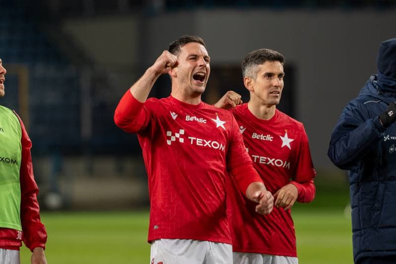 Football. Betlic 1 Liga. Wisla Krakow - Chrobry Glogow. 09.04.2025