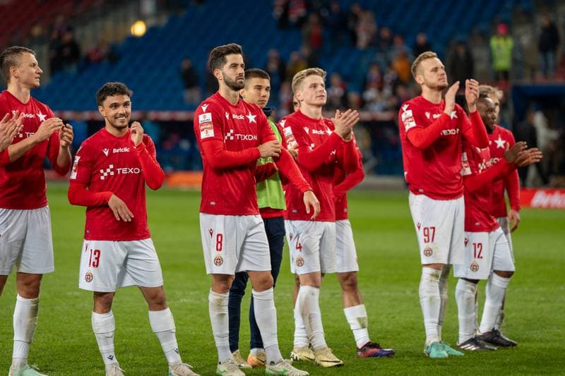 Football. Betlic 1 Liga. Wisla Krakow - Chrobry Glogow. 09.04.2025