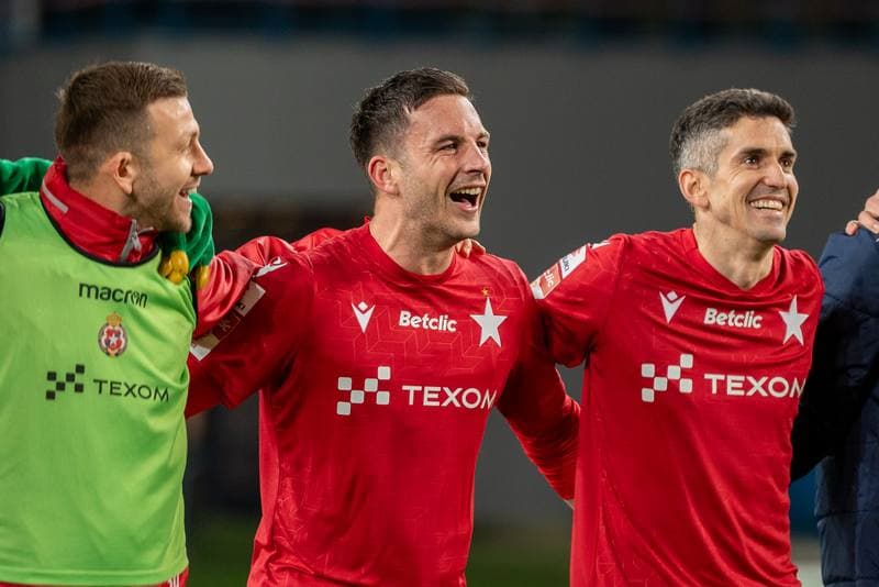 Football. Betlic 1 Liga. Wisla Krakow - Chrobry Glogow. 09.04.2025